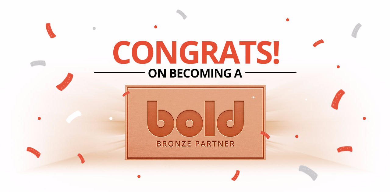 Bronze Bold Partner!